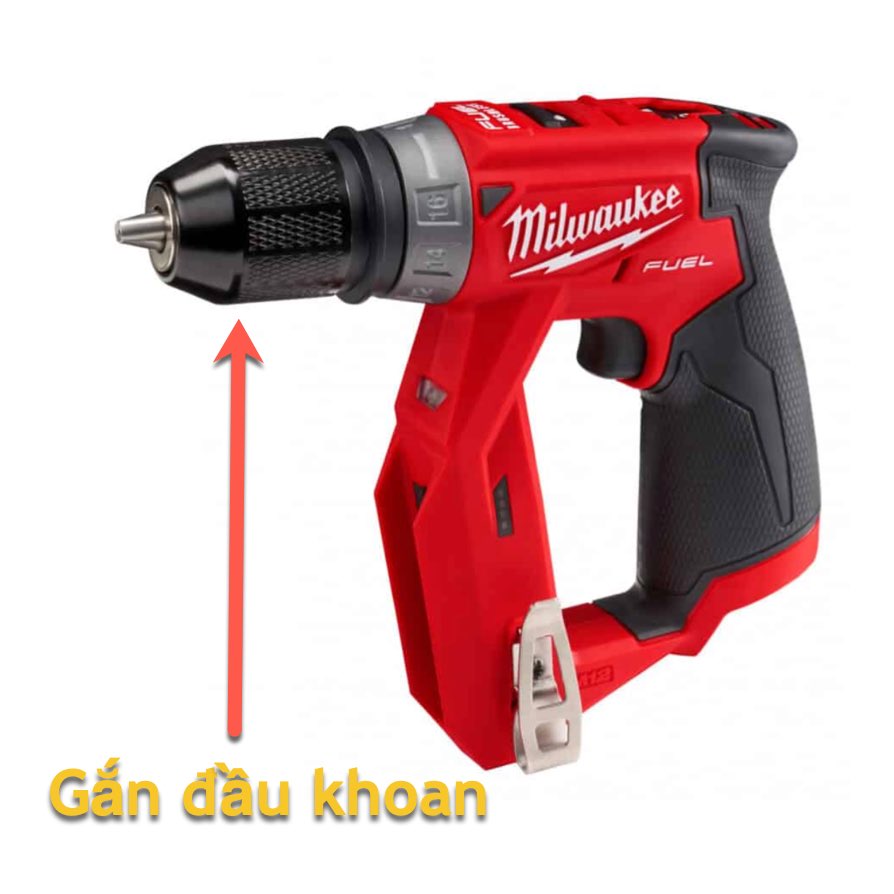 Milwaukee Universal Driller 4 functional M12 FDDXKIT 0X Not include battery and charger Davita.vn